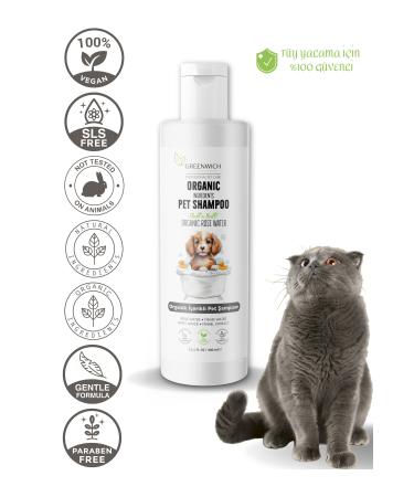 Greenwich Zero Point of Beauty Shedding Cat Dog Shampoo Flea Tick Parasite Remover Itch Reliever Organic 400ml - Buy Online on GoSupps.com