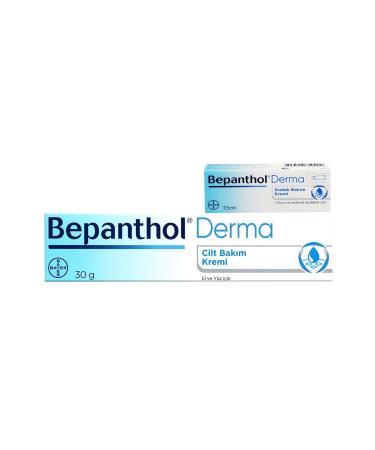 Bepanthol Derma Skin Care Cream 30 gr and Lip Balm 7.5 ml Introduction Package