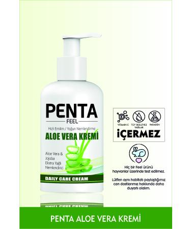 PENTA FEEL D-panthenol & aloe Vera Cream for Post-Laser Care and Daily Routine 500 ml - Buy Online on GoSupps.com