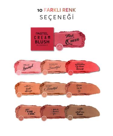 Pastel Profashion 48 Cream Blush - Buy Online on GoSupps.com