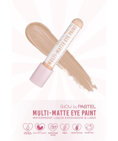 Show by Pastel Multi Matte Waterproof 81 Unique Eyeliner and Liquid Eyeshadow - Buy Online on GoSupps.com