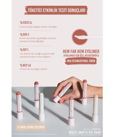 Show by Pastel Multi Matte Waterproof 83 Stylish Eyeliner and Liquid Eyeshadow - Buy Online on GoSupps.com