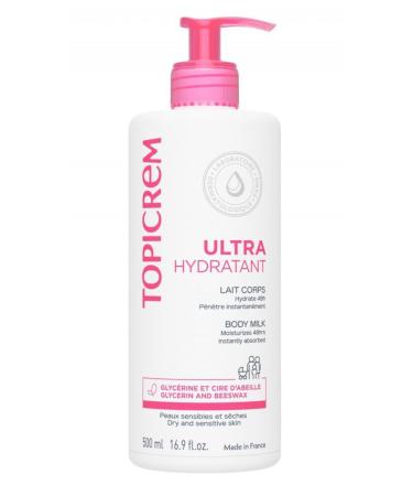 Topicrem Ultra Hydratant Body Milk 500 ml