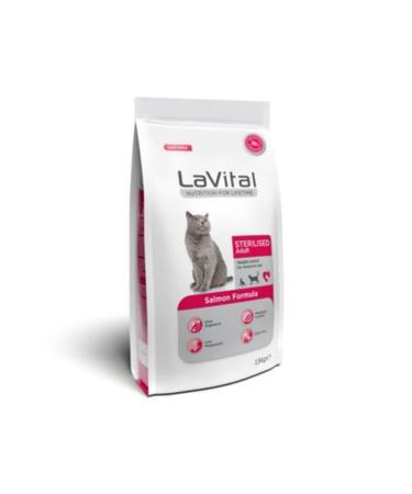 La Vital Salmon Premium Sterile Cat Food 1.5 Kg 2 Pack
