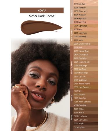 Avon Power Stay Matte Foundation-525N DARK COCOA - Buy Online on GoSupps.com