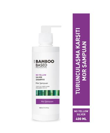 Bamboo Based Professional Anti-Orange Purple Shampoo 400ml