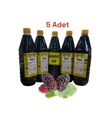 ABDULLAH DA Hatay Local Black Mulberry Blood Mulberry Syrup Black Mulberry Extract 5 Kg / 5000 ml