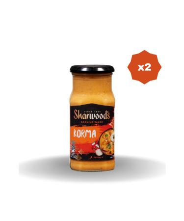 Sharwood's SHARWOODS INDIAN CURRY SAUCE KORMA 420 GR X 2 PIECES