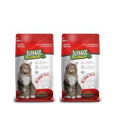 Jungle Lamb Adult Cat Food 1500 gr X 2 Pieces