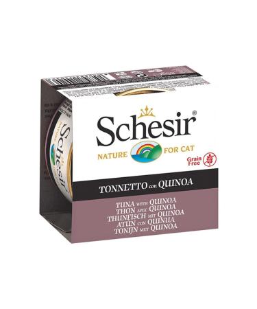 Schesir Tuna and Quinoa Adult Cat Canned Food 85 gr - Petshopundan
