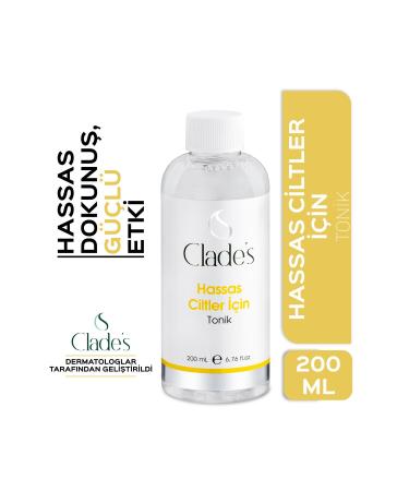 Clade's Sensitive Skin Facial Cleanser Toner 200 ml