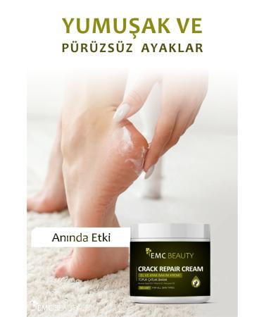 EMC BEAUTY Heel Crack Hand and Foot Miraculous Care Cream 150 ml - Buy Online on GoSupps.com