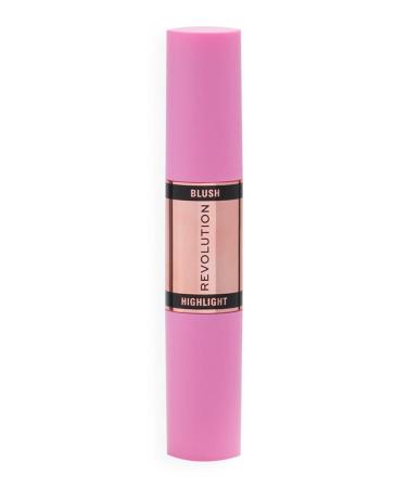 Revolution Blush & Highlighter Stick Flushing Pink - Buy Online on GoSupps.com