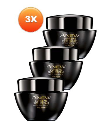 Avon Anew Supreme Rich Cream 50 Ml. Triple Set - Buy Online on GoSupps.com