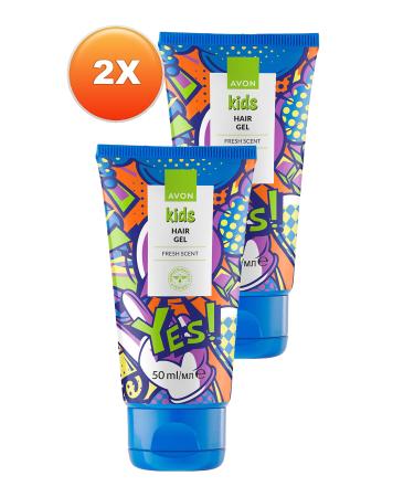 Avon Kids Yes Fresh Scented Hair Gel 50 Ml. Set of Two - Buy Online on GoSupps.com