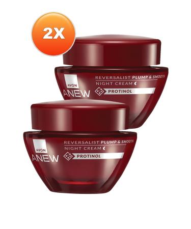 Avon Anew Reversalist Plump & Smooth Night Cream 50 Ml. Duo Set - Buy Online on GoSupps.com
