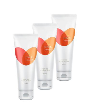 Avon Lov U Connected Women's Body Lotion 125 Ml. Set of Three