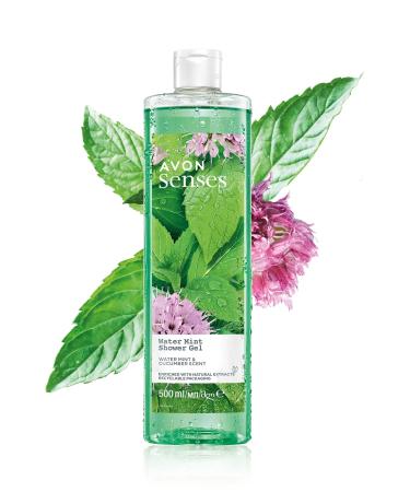 Avon Senses Water Mint Mint and Cucumber Scented Shower Gel 500 Ml. Set of Two - Buy Online on GoSupps.com