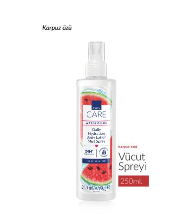 Avon Care Watermelon Watermelon Scented Moisturizing Body Lotion Spray 250 Ml. Set of Two - Buy Online on GoSupps.com