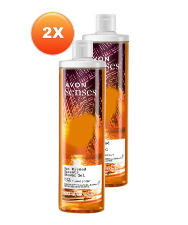 Avon Senses Sun Kissed Sunsets Shower Gel 500 Ml. Set of Two - Buy Online on GoSupps.com
