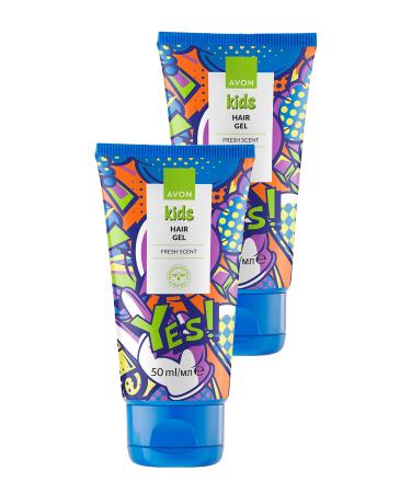 Avon Kids Yes Fresh Scented Hair Gel 50 Ml. Set of Two