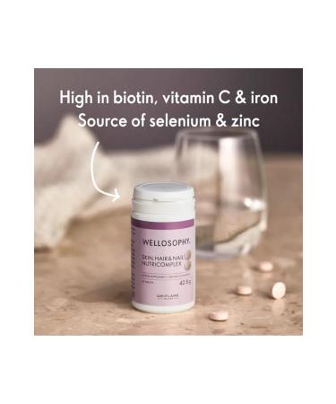 Oriflame WELLOSOPHY Skin Hair Nails NutriComplex* Selenium Zinc Supplementary Food
