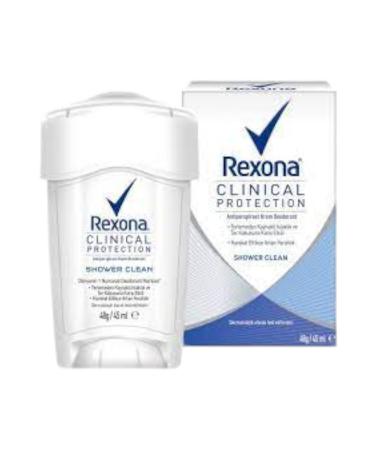 Rexona Clinical Protection Women's Stick Deodorant Shower Clean Roll on 45 ml - Buy Online on GoSupps.com