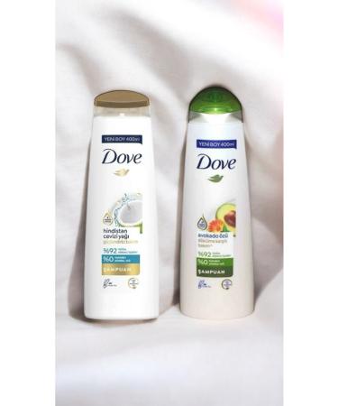 Dove Coconut and Avocado Essence Shampoo Set 2x400 Ml - Buy Online on GoSupps.com