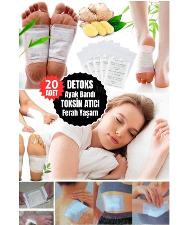 Gaggani Foot Patch for Waking Up Fresh - Increases Energy Relieves Foot Pain 20 Piece Detox Foot Care Patch