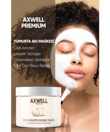 AXWELL PREMIUM Egg White - Egg Pore Pore Mask 125 Gr - Buy Online on GoSupps.com