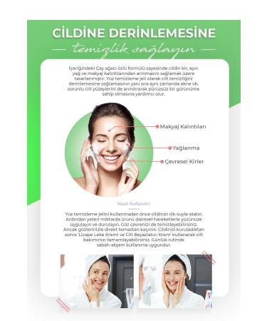 Licape Tea Tree Essence Facial Cleansing Gel 200 ml - Buy Online on GoSupps.com