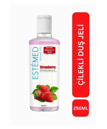 ESTEMED Moisturizing Effective Strawberry Shower Gel for Dry Skin 250 ml