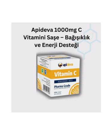 Apideva 1000mg Vitamin C Sachet Immunity and Energy Support