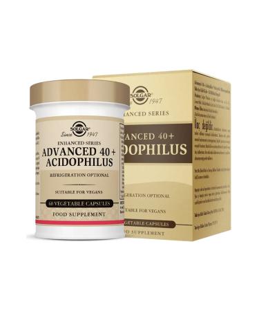 Solgar Advanced 40+ Acidophilus 60 Capsules