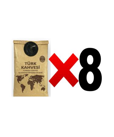 Asude Han m ASUDE HANIM TURKISH COFFEE 90 G * 8 PIECES