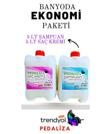 pedaliza Pedaliza Shampoo 5 Lt And Conditioner 5 Lt