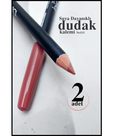 GXMPRO 2 Pieces Lip Pencil Waterproof Lipliner