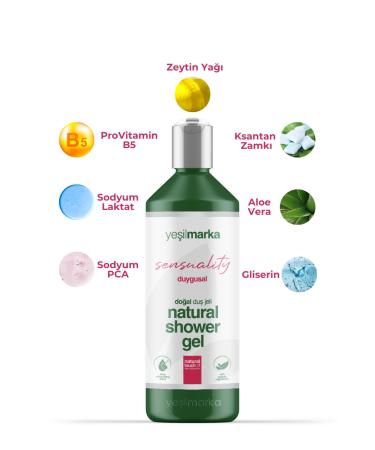 Ye ilmarka Natural Shower Gel - Emotional Effect - Sulfate Free Vegan and Organic Content - Buy Online on GoSupps.com