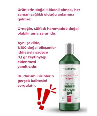Ye ilmarka Natural Shower Gel - Emotional Effect - Sulfate Free Vegan and Organic Content - Buy Online on GoSupps.com
