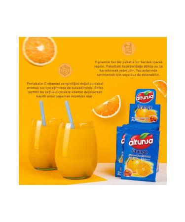 Altunsa Strawberry Orange Cocktail Powder Drink Set - Buy Online on GoSupps.com