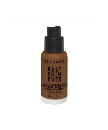 Sephora Best Skin Ever Liquid Foundation Texture: Liquid Coverage: Medium Finish: Satin Skin Type: All Skin Types
