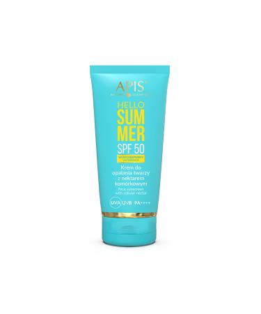 Apis Natural Cosmetics Cell Nectar Face Sunscreen SPF 50 - 50ml - Buy Online on GoSupps.com