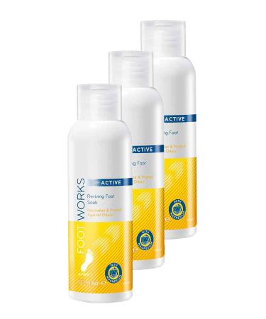 Avon Foot Works Active Revitalizing Foot Bath 100 Ml. Triple Set