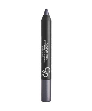 Golden Rose Permanent Pencil Eyeshadow with Intense Pigment and Special Water-proof Formula - Dark Gray eleg.521