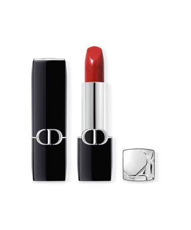 Dior Lipstick that gives intense color to lips with its matte finish formula-743 Rouge Zinnia DkHair1407