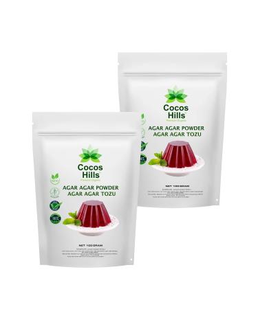 Cocos Hills Agar Agar Powder Agar Agar Powder 100 Grams X 2 PCS