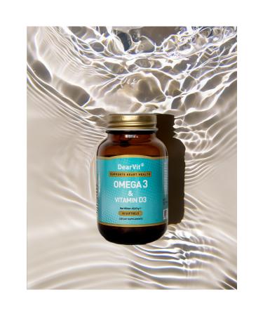 DEARVIT OMEGA 3 VITAMIN D3 30 CAPSULES