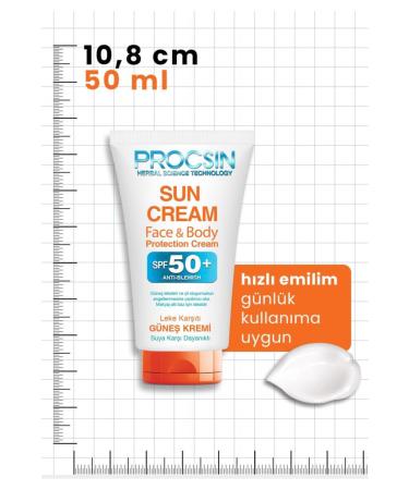 PROCSIN Sun Cream (50 ML * 3 PCS) Opportunity Package - Buy Online on GoSupps.com