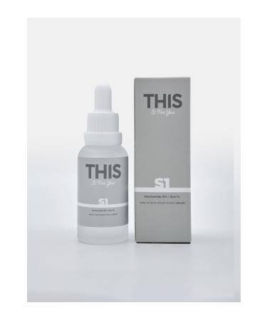 This S1 Anti-Blemish and Acne Repair Serum - Niacinamide 10% Zinc 1% - 30ml - Buy Online on GoSupps.com