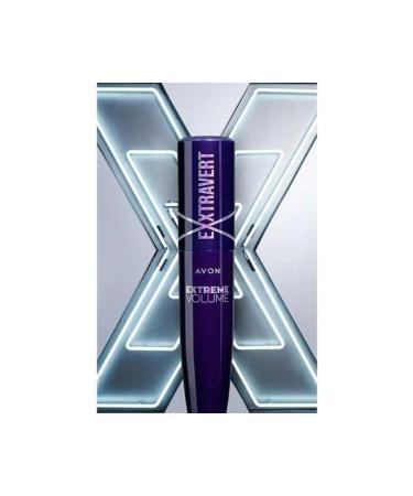 Avon Exxtravert Extra Volume Mascara 9.5 ml Brown Black - Buy Online on GoSupps.com